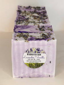 Lavender Vanilla Goat Milk Soap