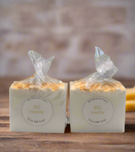 Load image into Gallery viewer, “Bee Happy” Goat Milk Soap