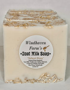 “Oatmeal Honey” Goat Milk Soap