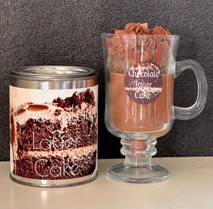 Chocolate Layer Cake Candles