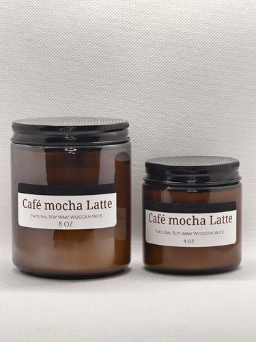 Cafe Mocha Latte Candles