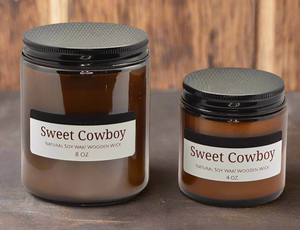 Sweet Cowboy Candles