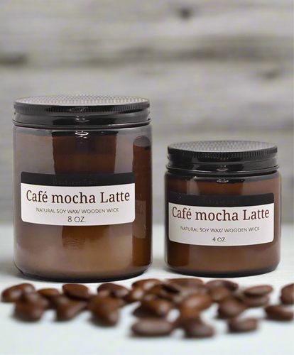 Cafe Mocha Latte Candles