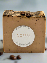 Load image into Gallery viewer, Coffee Goat Milk Soap