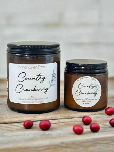 Country Cranberry Candles