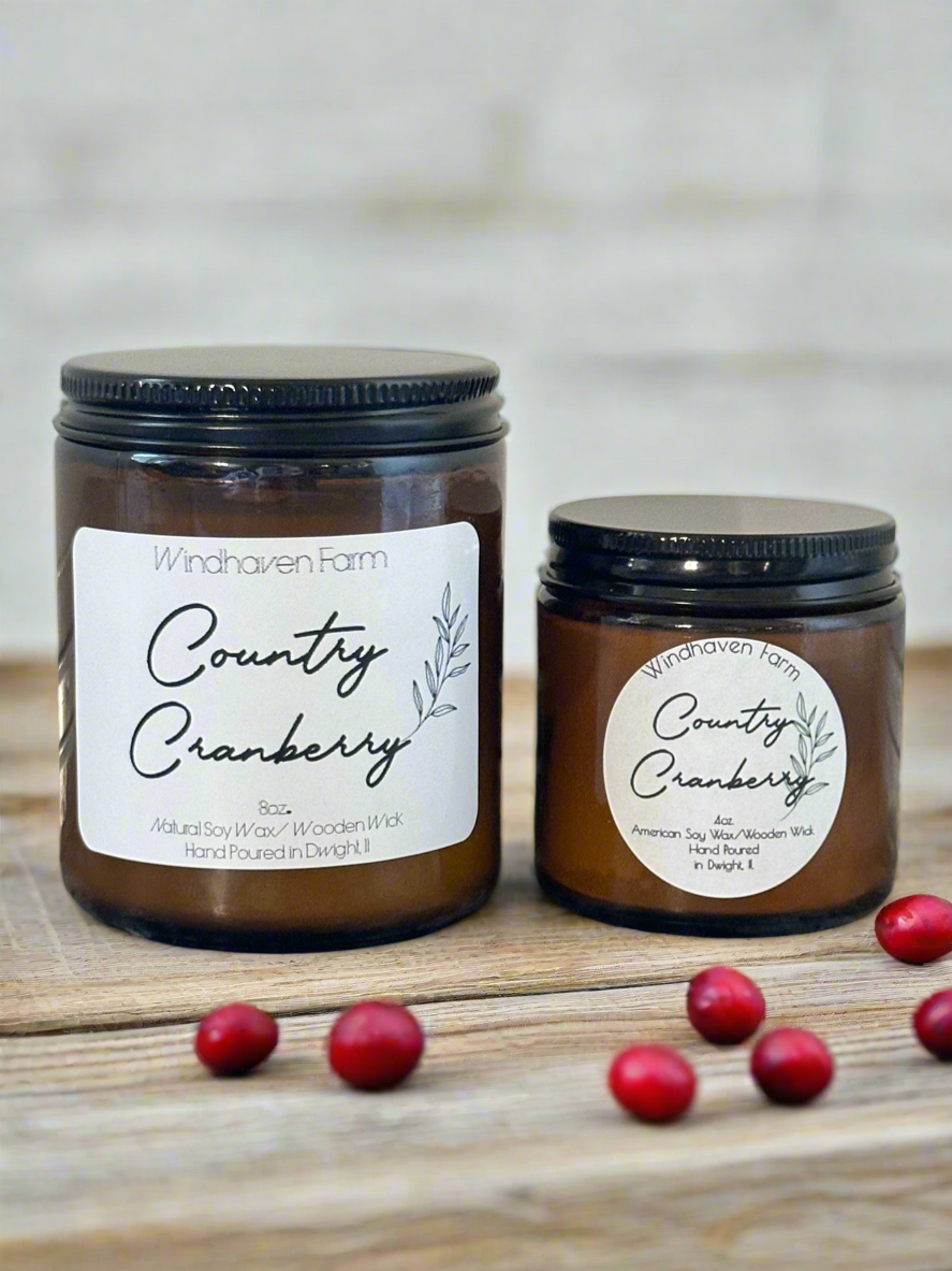 Country Cranberry Candles