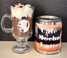 Load image into Gallery viewer, Cafe Mocha Latte Candles