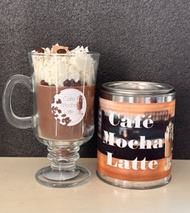 Cafe Mocha Latte Candles