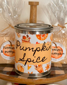 Pumpkin Spice Candles