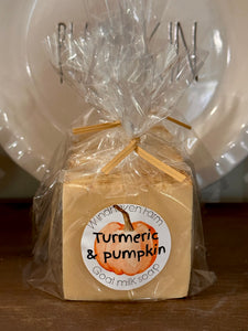 Turmeric & Pumpkin Goat Milk Soap