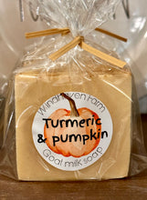 Load image into Gallery viewer, Turmeric &amp; Pumpkin Goat Milk Soap