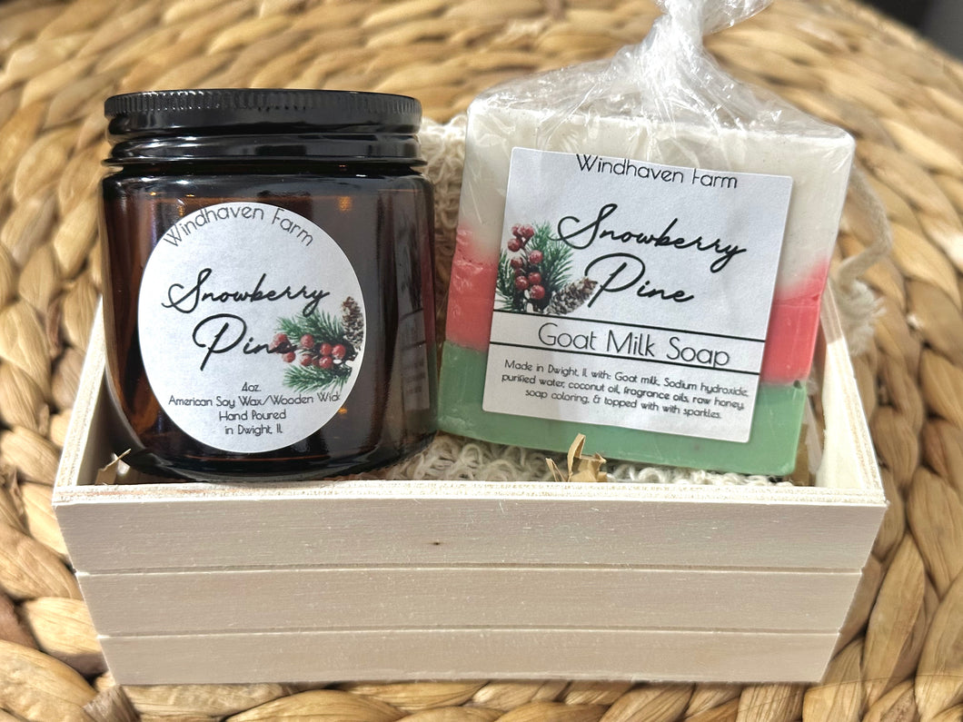 Candle & Soap Combo Crate