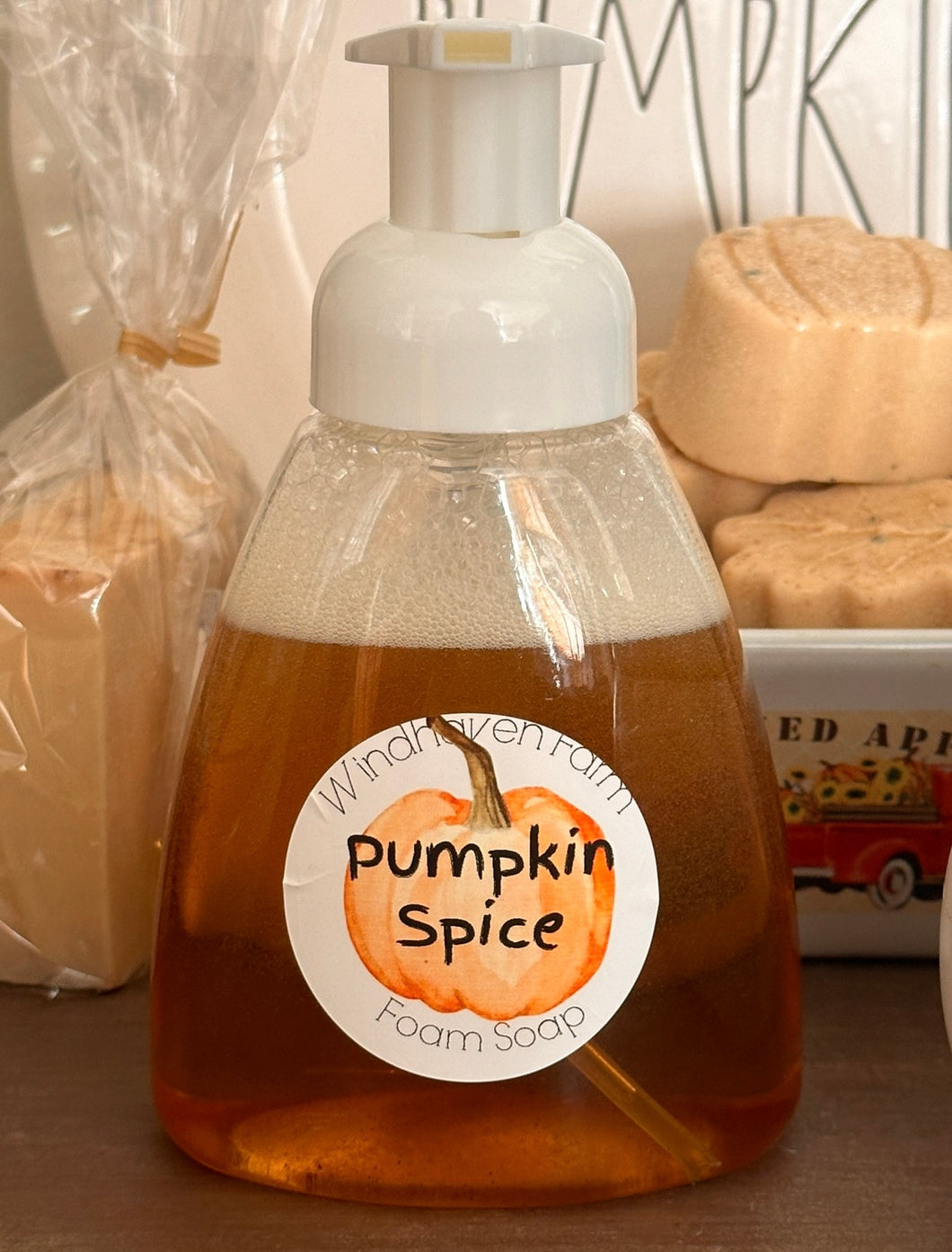 Pumpkin Spice Foam Soap