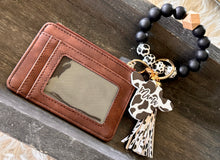 Load image into Gallery viewer, Brown Wristlet Keychain