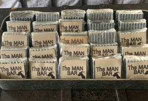 “The MAN Bar” Goat milk Soap